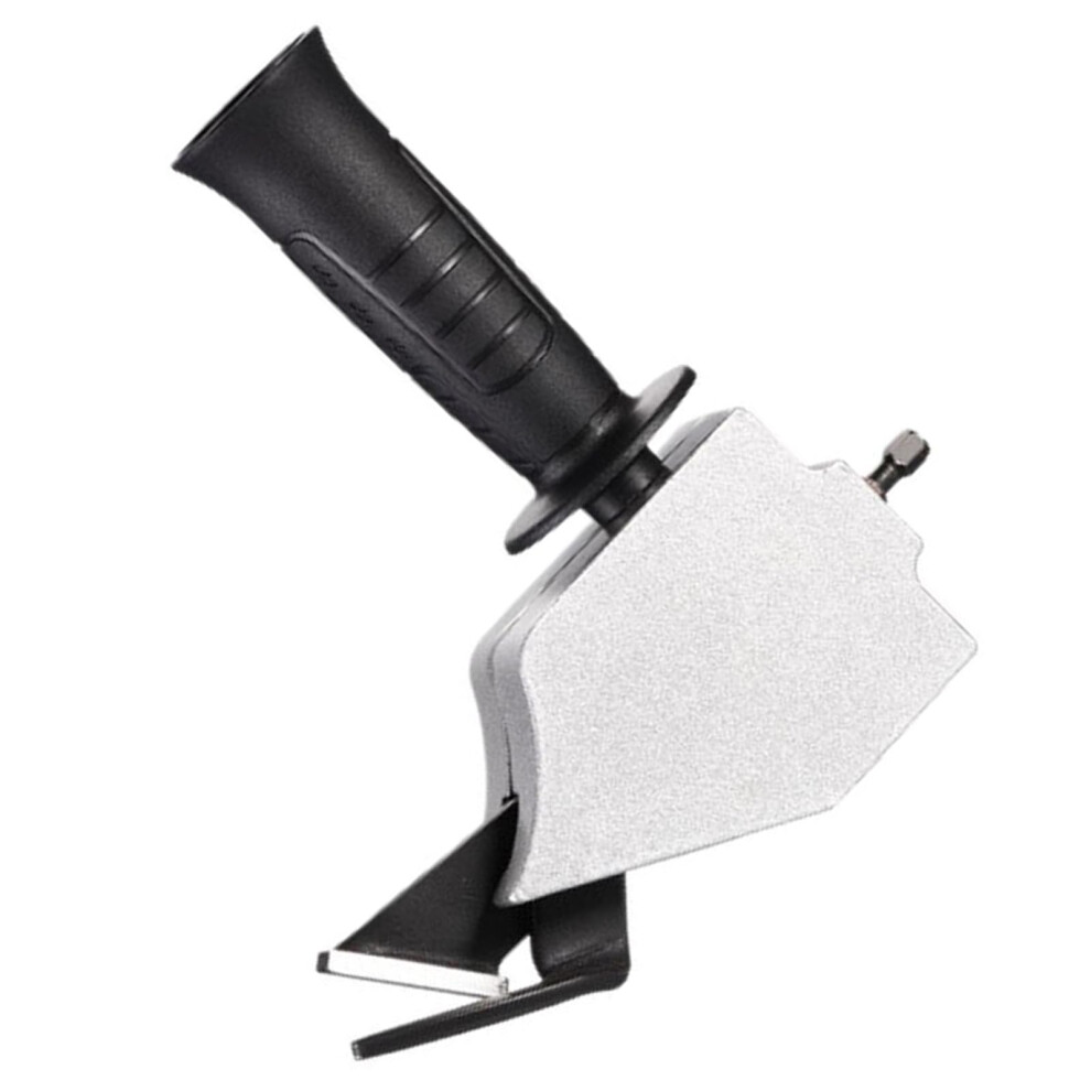 Metal Shear Attachment For Drill Powered Sheet Metal Cutter With Spark Cutting And Hardened Jaw 9169991190747