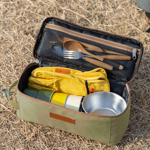 Sac de rangement pour le camping – Organiseur multi-compartiments,