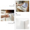 2 PCS File Storage Box Organiser Boxes with Lids Large Filing Folder Office White 6