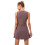 Vestido feminino sem mangas para tênis e golfe com shorts e 4 8
