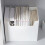 2 PCS File Storage Box Organiser Boxes with Lids Large Filing Folder Office White 8
