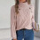 Damen-Rollkragenpullover, grob gestrickt, langärmelig, asymmetrischer Saum, trendig, Herbst/Winter 2024, Basic-Pullover 4