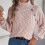 Damen-Rollkragenpullover, grob gestrickt, langärmelig, asymmetrischer Saum, trendig, Herbst/Winter 2024, Basic-Pullover 5