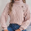 Damen-Rollkragenpullover, grob gestrickt, langärmelig, asymmetrischer Saum, trendig, Herbst/Winter 2024, Basic-Pullover 6