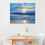 Obraz na płótnie „Błękitny ocean” na ścianę, 24x36 cali 2