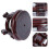 support de vase oriental en bois vintage 2