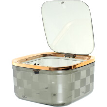 Poubelle de bureau minimaliste PET 15 x 15 x 8,5 cm