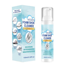 Summer Savings: Shoe Cleaner Kit for White Sneakers – Foam, Brush & Towel, 100ml