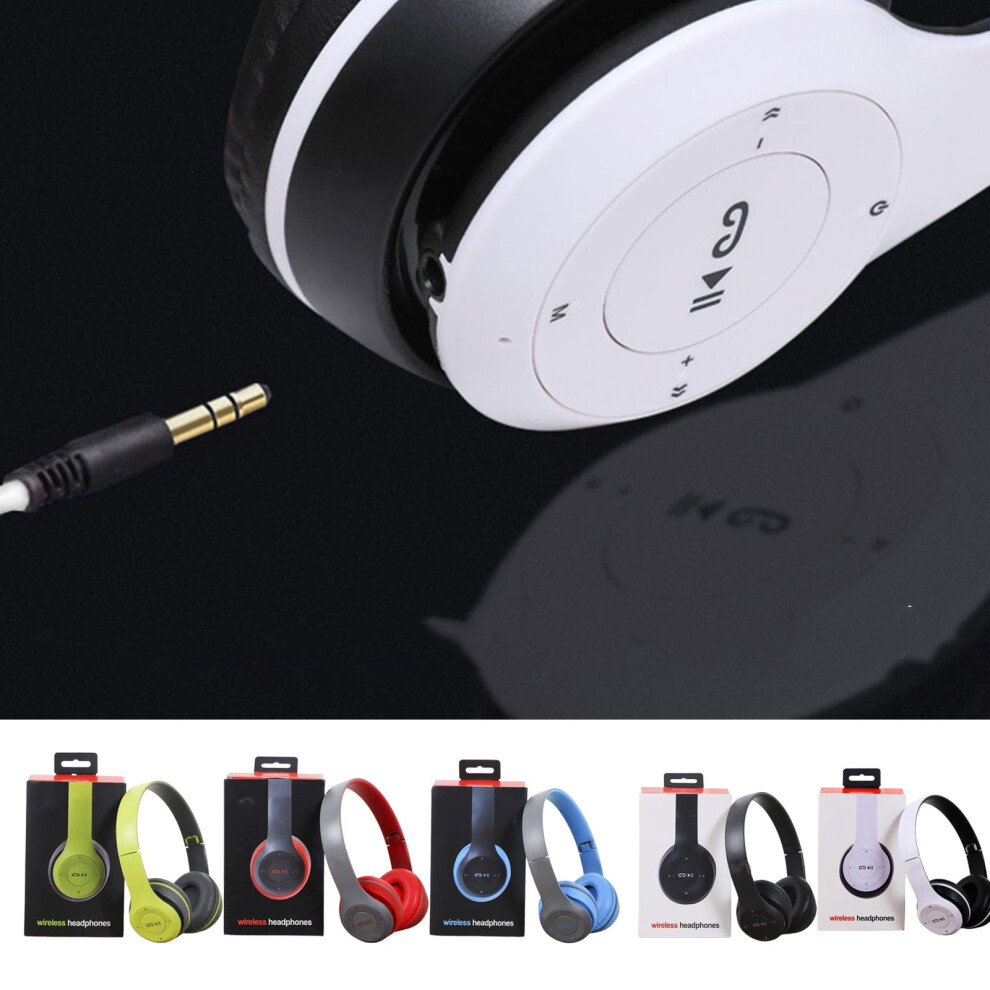 Xqxayjr Bluetooth Headphones Under $5! Noise Reduction, Foldable, Mp3 Support, Over-Ear For Music & Gaming 9422877775767