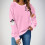 Dames Halloween-sweatshirt met griezelige spookprint, oversized model. 2