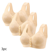 Beha's voor dames, draadloze beha met bloemenkant en comfortabele bralette voor dagelijks gebruik, zonder beugel.