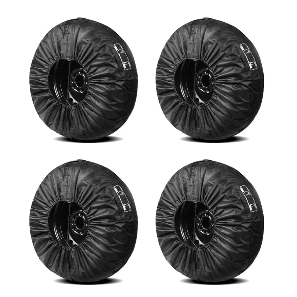 Waterproof Spare Tire Cover For 19''Â23'' Suvs & Rvs, Universal Fit 13''Â23'' Â Compatible With Most Vehicles 9422877278855