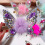 Fermaglio per capelli a forma di farfalla con strass, rosa, 2 pezzi 6