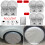 Καλύμματα τροχών αυτοκινήτου RV 24"-26"/27''-29"/30-32" Universal, αδιάβροχα, ανθεκτικά στη 2