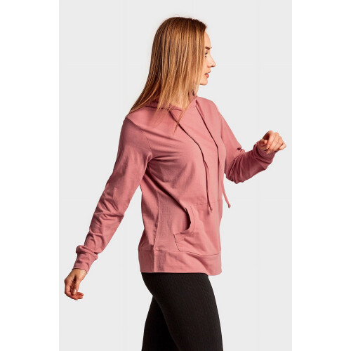 Women's Lightweight Cotton Long Sleeve Pullover Thin Hoodie Jacket 2