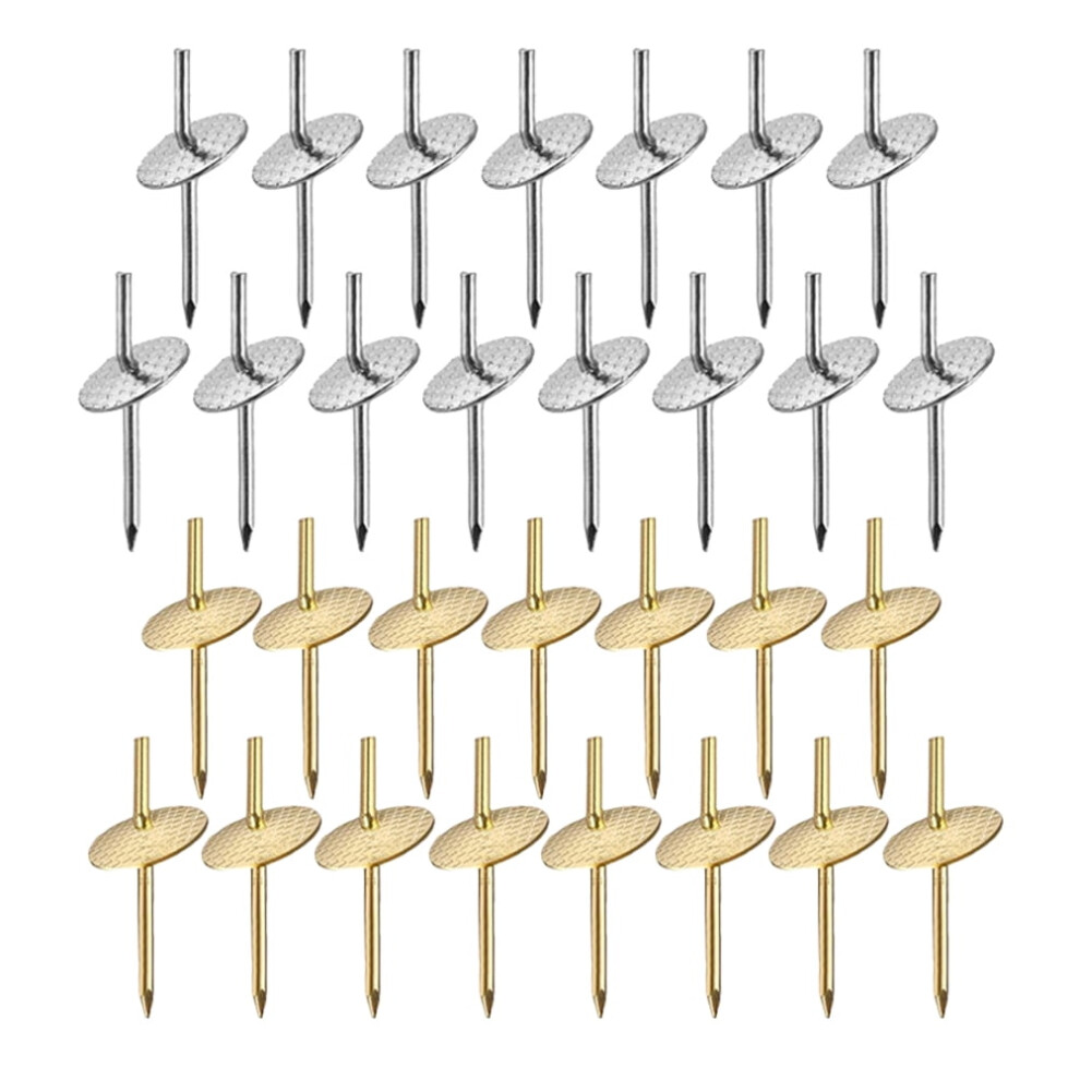 30Pcs Picture Hangers Iron Nail Hooks Photo Hanging Nails Drywall Hook Hangers 9422877281725