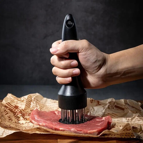 Stainless Steel Meat Tenderizer Hammer – Kitchen Gadget for Home Use