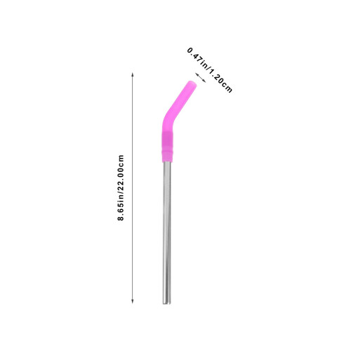 Tuí Súite Miotail In-athúsáidte le Barr Silicone Corcra10 1