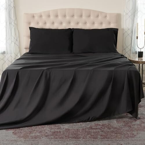 Microfiber King Bed Sheet Set 4-Piece