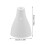 Abat-jour en fer blanc 19,2 x 13,2 x 4 cm 2