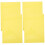 Heat Shrinkable Sheets Light Yellow Bops DIY Material Durable Wear-Resistant 6