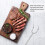 unbranded 2pcs Meat Roasting Stick Skewers Practical BBQ Mini Forks Beach Cookware 2