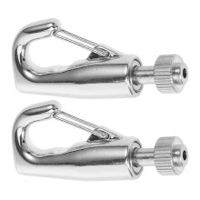 Silver Aluminum Alloy Picture Hanging Hooks for Home Use with Adjustable Design and Easy