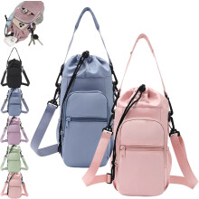 Vannflaske skulderveske - justerbar crossbody-bærer