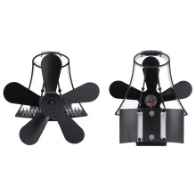 Magnetic Fireplace Fan, Eco,Friendly, Wall Mountable, Improves Heat Circulation, 5 Blades