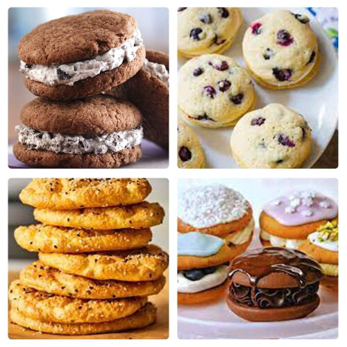 Opakowanie 2 silikonowych foremek do muffinek, 6 komór, 4 cale 2