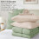 King Size Sage Green Comforter Set 7-Piece 7