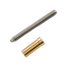 Billiards Pool Cue Joint Pin Insert Screws – Durable, Lightweight, Easy Install Metal Fittings Compatible with 18mm Joint