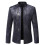 Herren-Blazer, einfarbig rot, Herbst/Winter 1