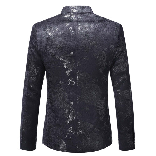 Herenblazerjas effen rood herfst/winter 2