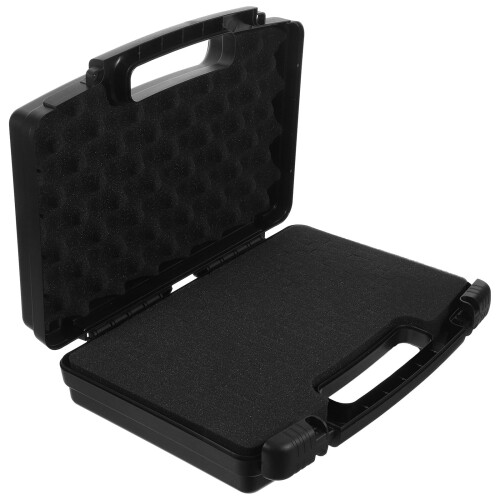 Portable Case Tool Carrying Box Black Plastic 1Set Portable Tool Storage