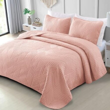 Ultrasoon reliëf dekbedovertrekset, queensize