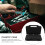 Portable Case Tool Carrying Box Black Plastic 1Set Portable Tool Storage 6