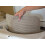 Antislip badmat licht kaki 36x17 inch 4