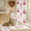 Ensemble rideau de douche Saint-Valentin avec serviettes et tapis de bain2 5