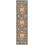 Χαλί Boho Floral Runner 60 x 40 cm από τεχνητό μαλλί, αντιολισθητικό 2
