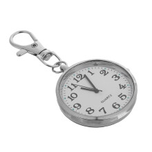 Clear Number Pocket Watch For Nurses And Students Key Fob Hanging Clock For Daily Use Vintage Style Pendant Pocket Watch Accessory