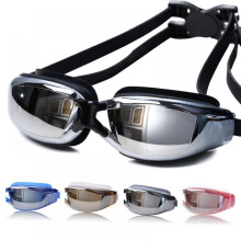 Swimming Goggles Anti-fog UV Protection No Leaking Goggle Swim Glasses with Adjustable Elastic Bungee Strap for Women Men Adult Youth Girls Boys Kids