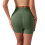 Damen-Radlerhose mit hohem Bund, einfarbig, elastisch 4