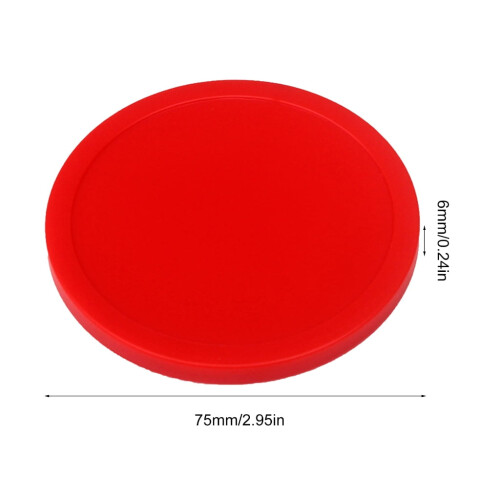 Conjunto de 5 discos de hóquei de mesa de 3 polegadas (7,6 cm) para jogos de air hockey. 1