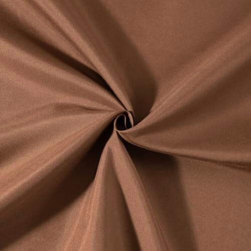 Brown King Size Ruffled Bed Skirt with Split Corners, 14" Drop 2