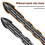 Concrete Masonry Drill Bits Spiral Design Hard Alloy Black 7Pcs 3