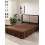 Brown King Size Ruffled Bed Skirt with Split Corners, 14" Drop 7