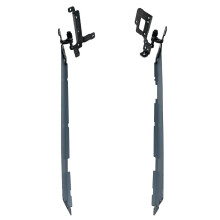Left & Right LCD Hinges For compatible with Dell Latitude 3520 E3520 Non-Touch Hinges Silver US