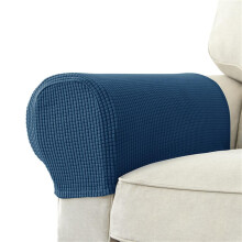 Polyester armlentrekk til sofa – 2-pakning, passer til 18–21 tommer