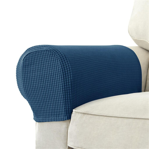 Polyester armlentrekk til sofa – 2-pakning, passer til 18–21 tommer